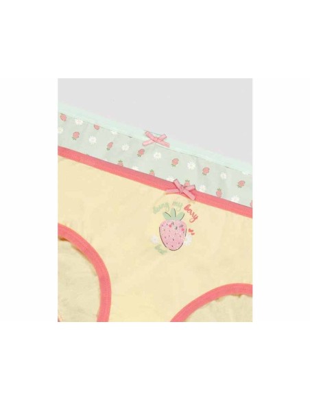 Braga niña algodón "Fresas" (pack 2 uds) 18462 de Ysabel Mora