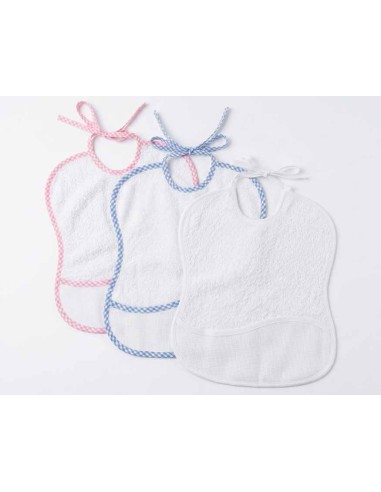 Babero bebé con forma para bordar 169 de Ti-tin...