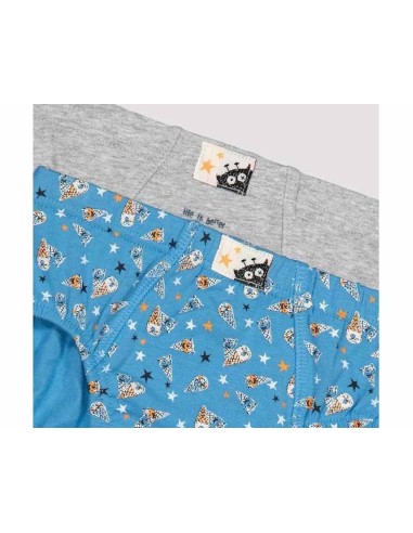 Slip infantil algodón (pack 2 uds) "Ice cream" de Ysabel Mora