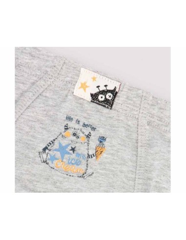 Slip infantil algodón (pack 2 uds) "Ice cream" de Ysabel Mora