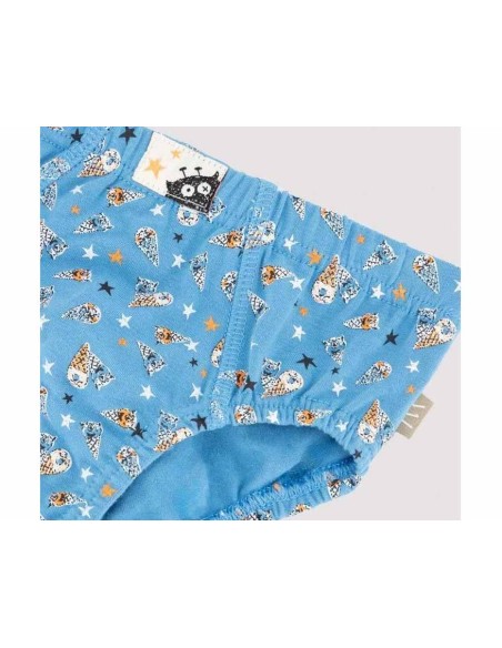 Slip infantil algodón (pack 2 uds) "Ice cream" de Ysabel Mora