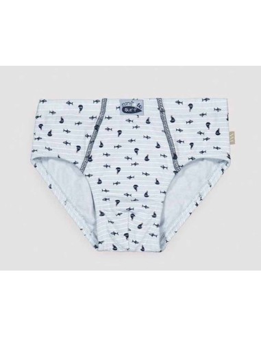Slip infantil algodón (pack 2 uds) "Surf" de Ysabel Mora