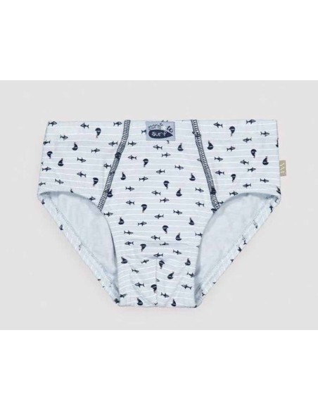 Slip infantil algodón (pack 2 uds) "Surf" de Ysabel Mora