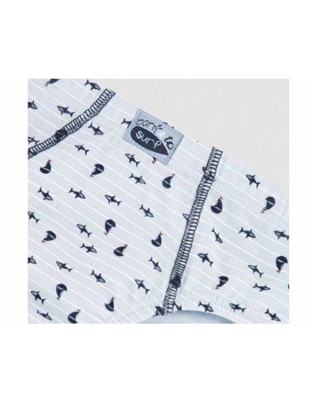 Slip infantil algodón (pack 2 uds) "Surf" de Ysabel Mora
