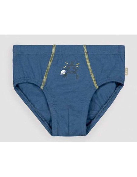 Slip infantil algodón (pack 2 uds) "Aventura galáctica" de Ysabel Mora