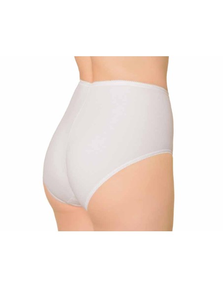 Braga faja algodón sin costuras 234 de Naiara - BLANCO