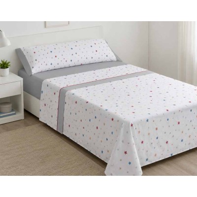 Sábanas tela infantiles "Estrellas" de Gamberritos
