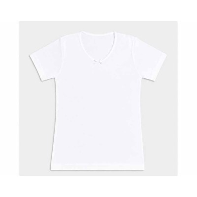 Camiseta interior niña algodón sin costuras manga corta K6504 de Calamaro 2