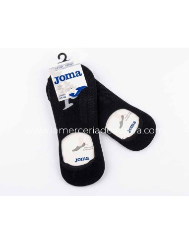 Salvapies con silicona anticaída Negros (2 pares) JS20191 de Joma