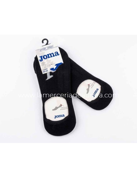 Salvapies con silicona anticaída Negros (2 pares) JS20191 de Joma