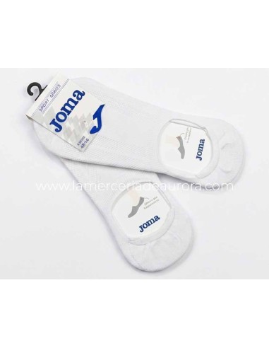Salvapies con silicona anticaída Blancos (2 pares) JS20191 de Joma