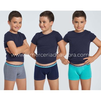 Bóxer infantil algodón goma vista (pack 2 uds) 420 de... 2