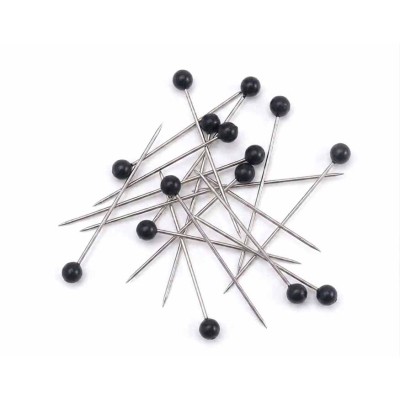 Alfileres negros para mantilla (12 unidades) de Creative