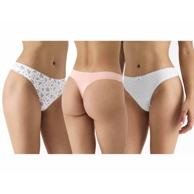 Tanga algodón fantasía "Cielo" (3 uds) PB1014 de Promise