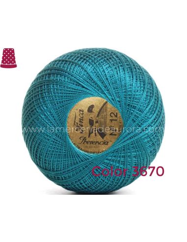 Ovillo perlé Finca 10 gramos - nº 8 (colores...