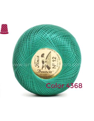 Ovillo perlé Finca 10 gramos - nº 8 (colores...