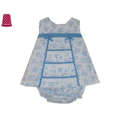 Vestido bebé con braguita 3130 de Alber